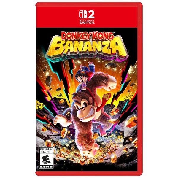 بازی donkey kong bananza نسخه استاندارد مخصوص nintendo switch 2